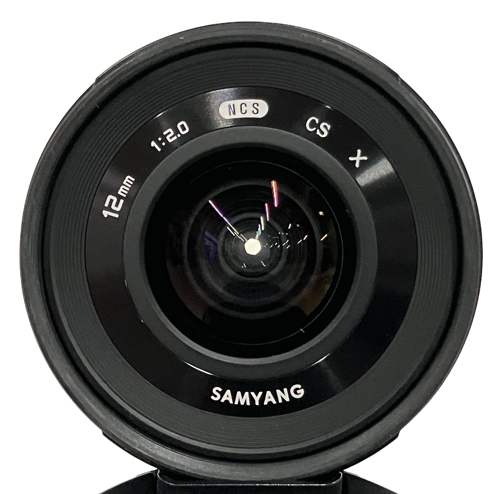SAMYANG 12mm 1:2.0 NCS CS X 富士フィルム Xマウント サムヤン カメラ レンズ 中古 B11209564