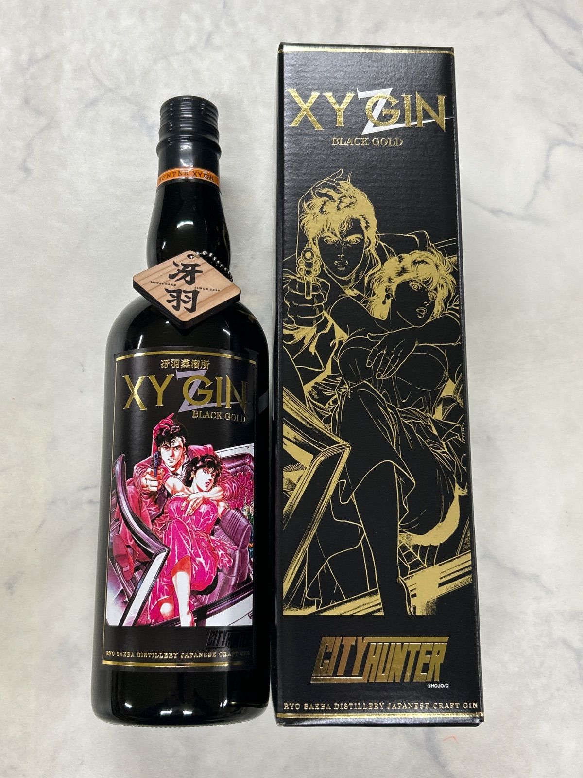 【本州送料無料】『 ＸＹＧＩＮ ＢＬＡＣＫ ＧＯＬＤ 』 700ml 45％ シティーハンター 光武酒造 ジャパニーズクラフトジン ギフト ギフト包装