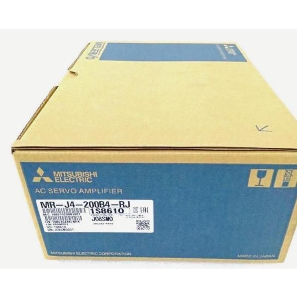 新品 送料無料 三菱電機 MR-J4-200B4-RJサーボアンプ【６ヶ月保証】