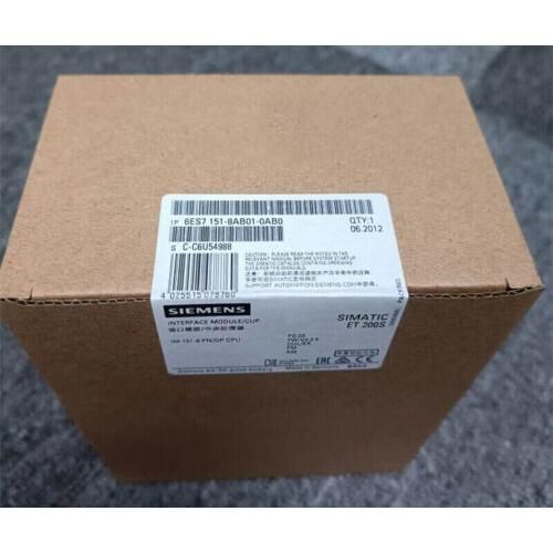 新品 送料無料 Siemens シーメンス 6ES7151-8AB01-0AB0インターフェイスモジュール【6ヶ月保証】