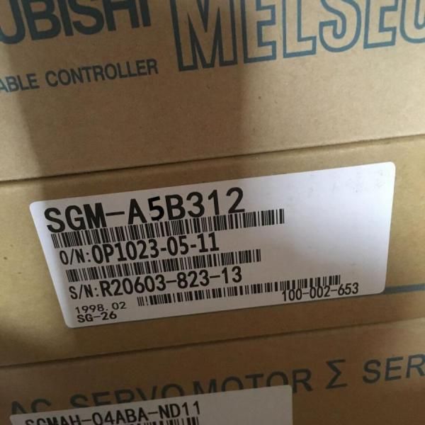 【新品★送料無料】YASKAWA / 安川電機 SGM-A5B312【６ヶ月保証】