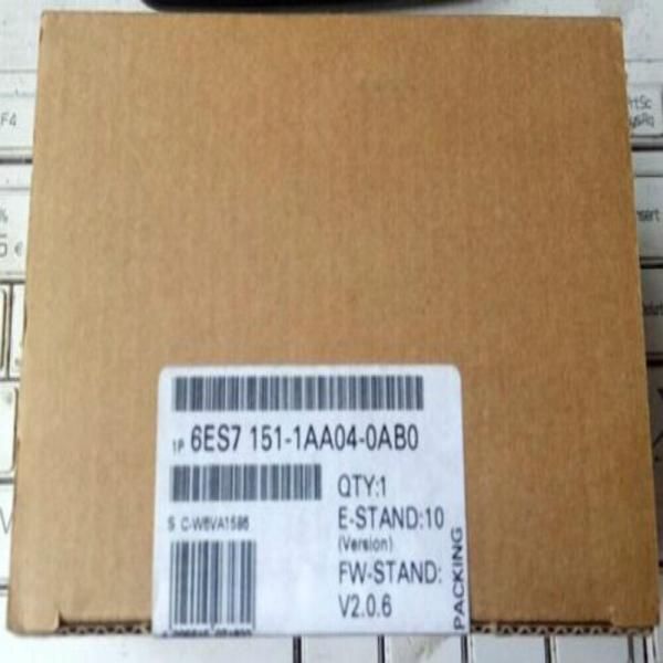 新品 送料無料 Siemens シーメンス 6ES7151-1AA04-0AB0 インターフェイスモジュール【６ヶ月保証】