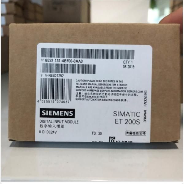 新品 送料無料 Siemens シーメンス6ES7131-4BF00-0AA0インターフェイスモジュール【６ヶ月保証】