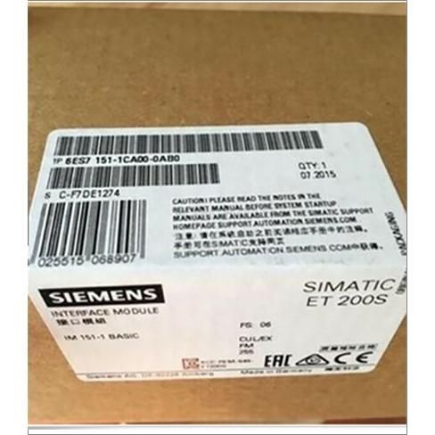 新品 送料無料 Siemens シーメンス 6ES7 151-1CA00-0AB0インターフェイスモジュール【６ヶ月保証】