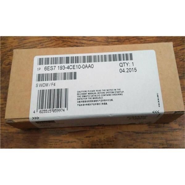 新品 送料無料 Siemens シーメンス6ES7193-4CE10-0AA0 インターフェイスモジュール【６ヶ月保証】