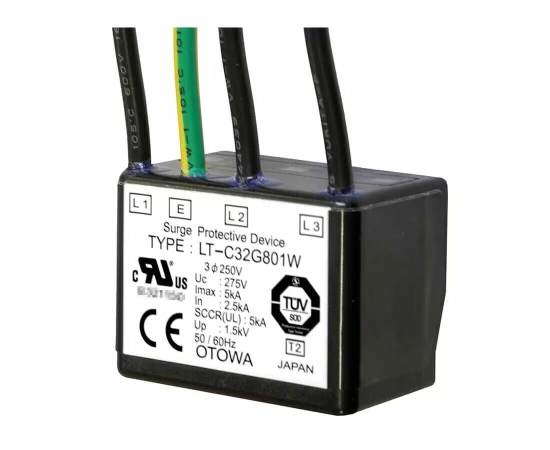 新品【 ★送料無料 】OTOWA 音羽電機 LT-C32G801WS 装置用SPD 避雷器 800V OT【6ヶ月保証】
