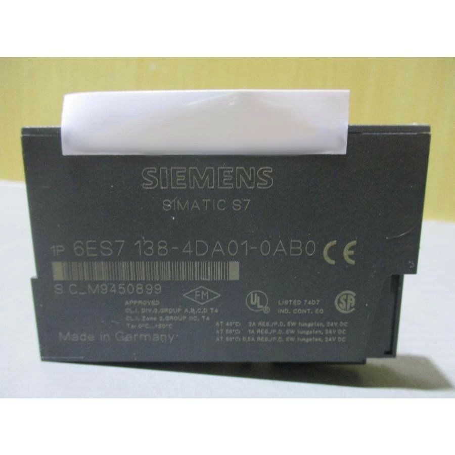 新品 送料無料 Siemens シーメンス6ES7 138-4DA01-0AB0インターフェイスモジュール【６ヶ月保証】