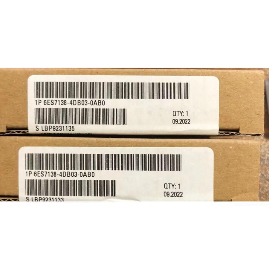 新品 送料無料 Siemens シーメンス6ES7 138-4DB03-0AB0インターフェイスモジュール【６ヶ月保証】