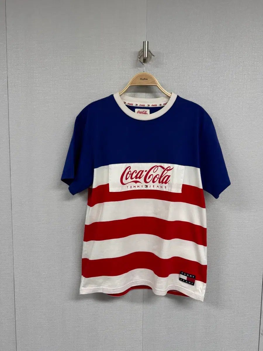 コカコーラxトミー ジーンズ 半袖 Tシャツ
