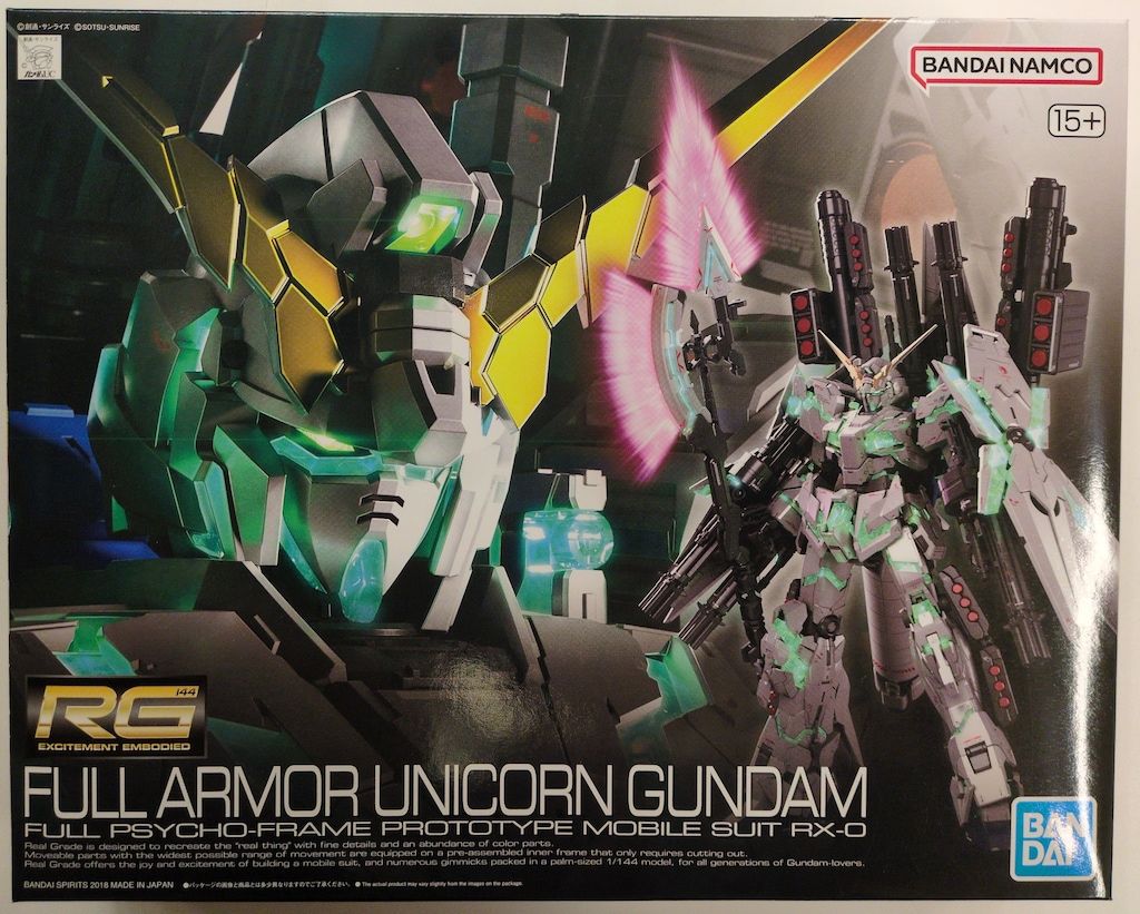 BANDAI SPIRITS RG 1/144 バンダイナムコ版 フルアーマー・ユニコーンガンダム/15+表記 30