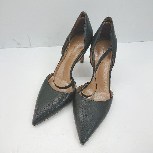 ◇ CHARLES & KEITH チャールズ＆キース ピンヒール ポインテッドトゥ パンプス サイズ36 ブラック レディース E 【1405140030082】
