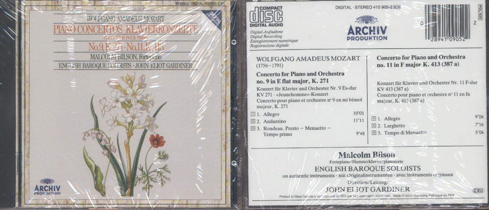 【CD】Piano Concerti 9 & 11