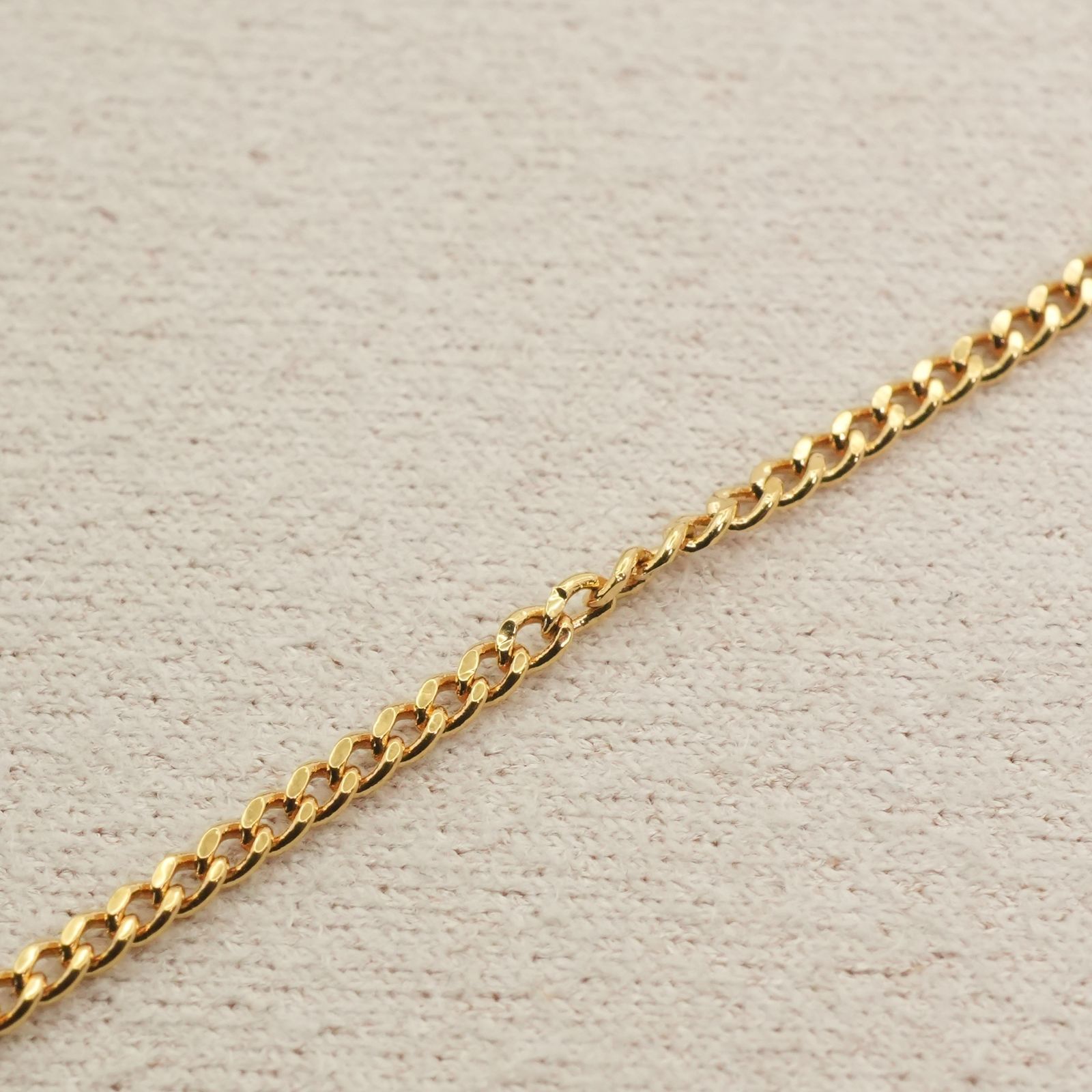 美品 サンローラン モノグラム ツイスト ロゴ ネックレス/26-0271 