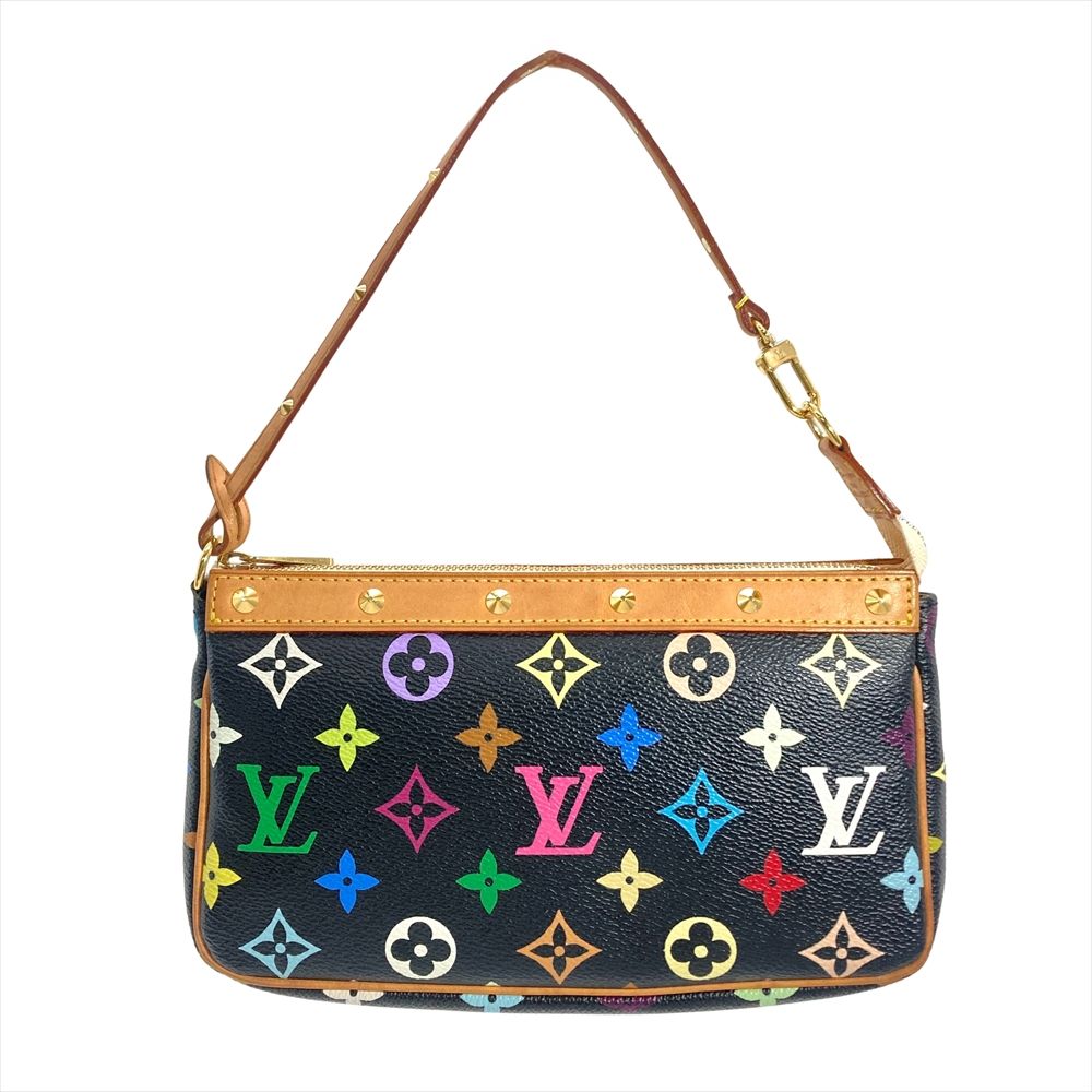 ルイヴィトン LOUIS VUITTON アクセソワール ポーチ モノグラム キャンバス M92648 ノワール SL0033【中古】