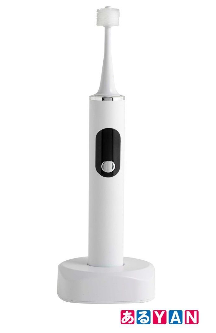 (新品 未使用) AiMY (エイミー) 電動歯ブラシ AIM-OC04 丸型ヘッド 音波振動式 3コース 充電式 360度 4571167474219