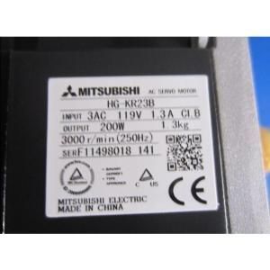 新品★送料無料 MITSUBISHI 三菱 サーボモーター HC-KR23B 【６ヶ月保証】