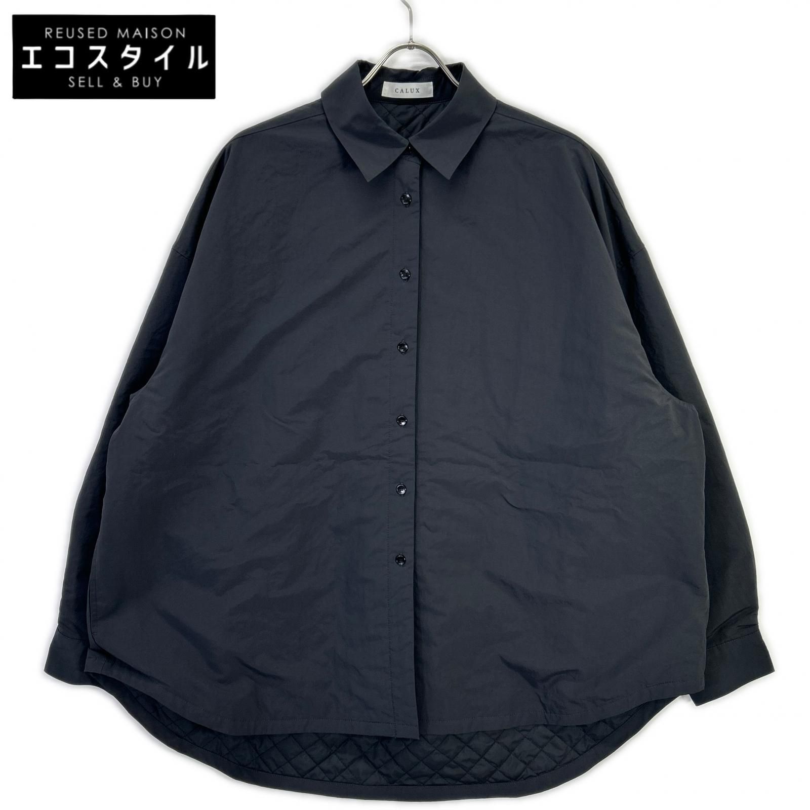 CALUX　キャラクス　CA25DEU-SH07 25AW ブラック SHIRT JACKET シャツジャケット　F