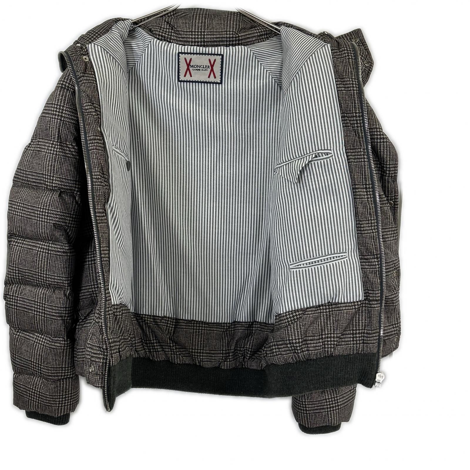 MONCLER モンクレール GAMME BLUE ガムブルー グレンチェックプリント 