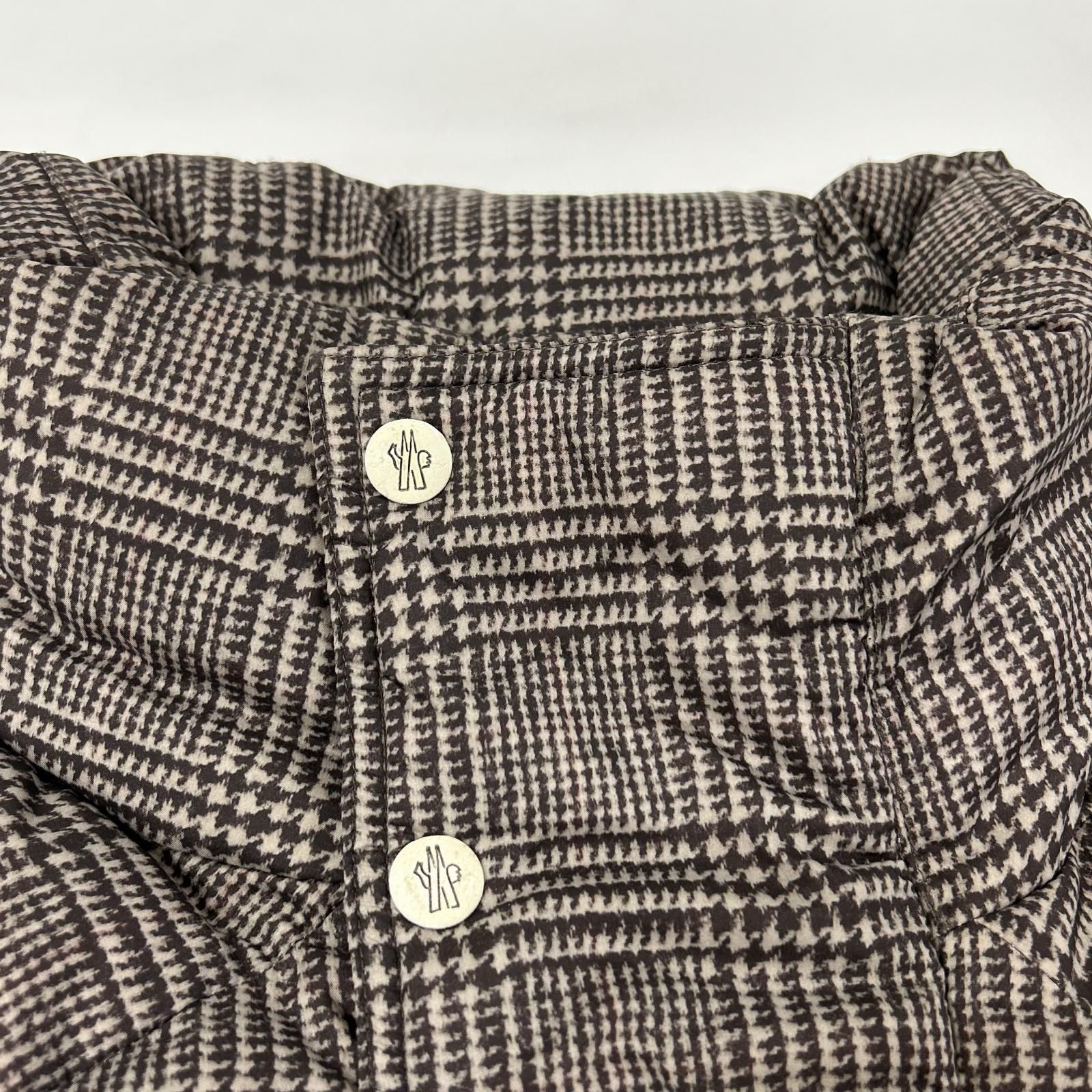 MONCLER モンクレール GAMME BLUE ガムブルー グレンチェックプリント