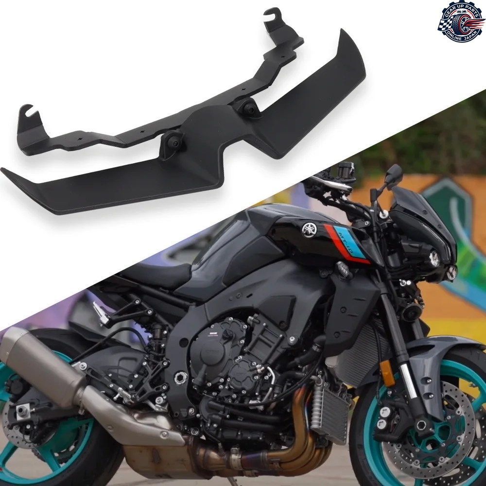 ヤマハ MT-10 MT10 SP 2022～2024 スポーツ ダウンフォース ネイキッド フロントスポイラー エアロダイナミック ウィング ディフレクター