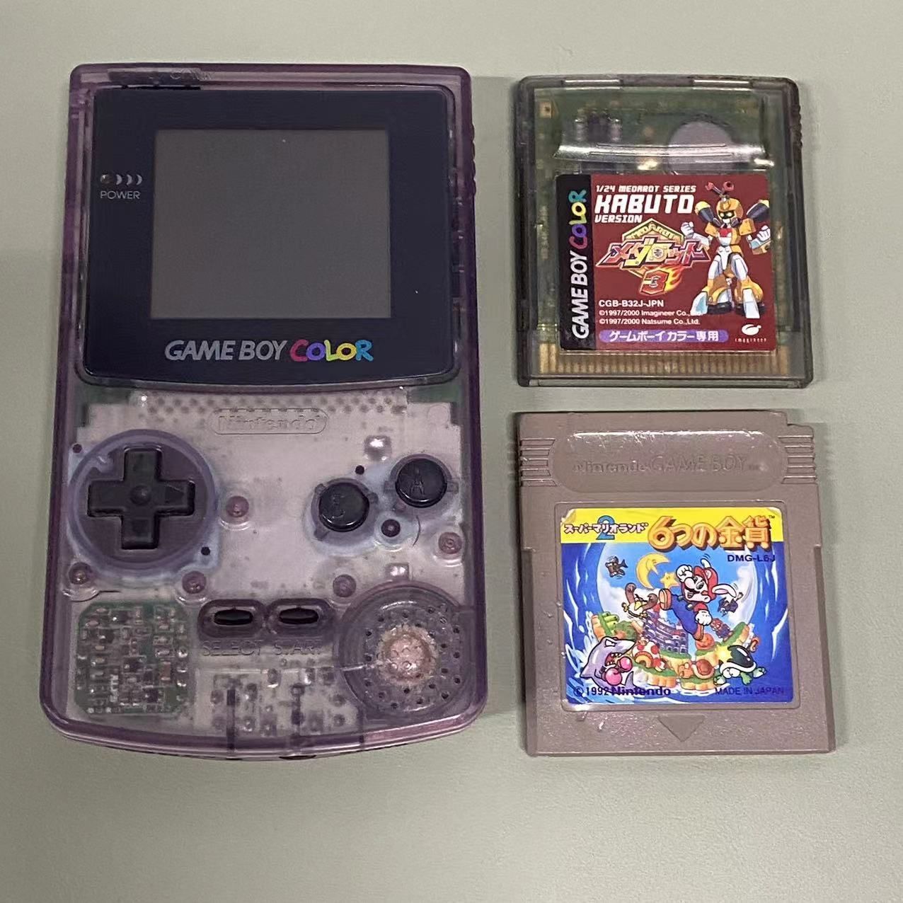 ジャンク 動作未確認 ゲームボーイ 4台 ゲームボーイカラー