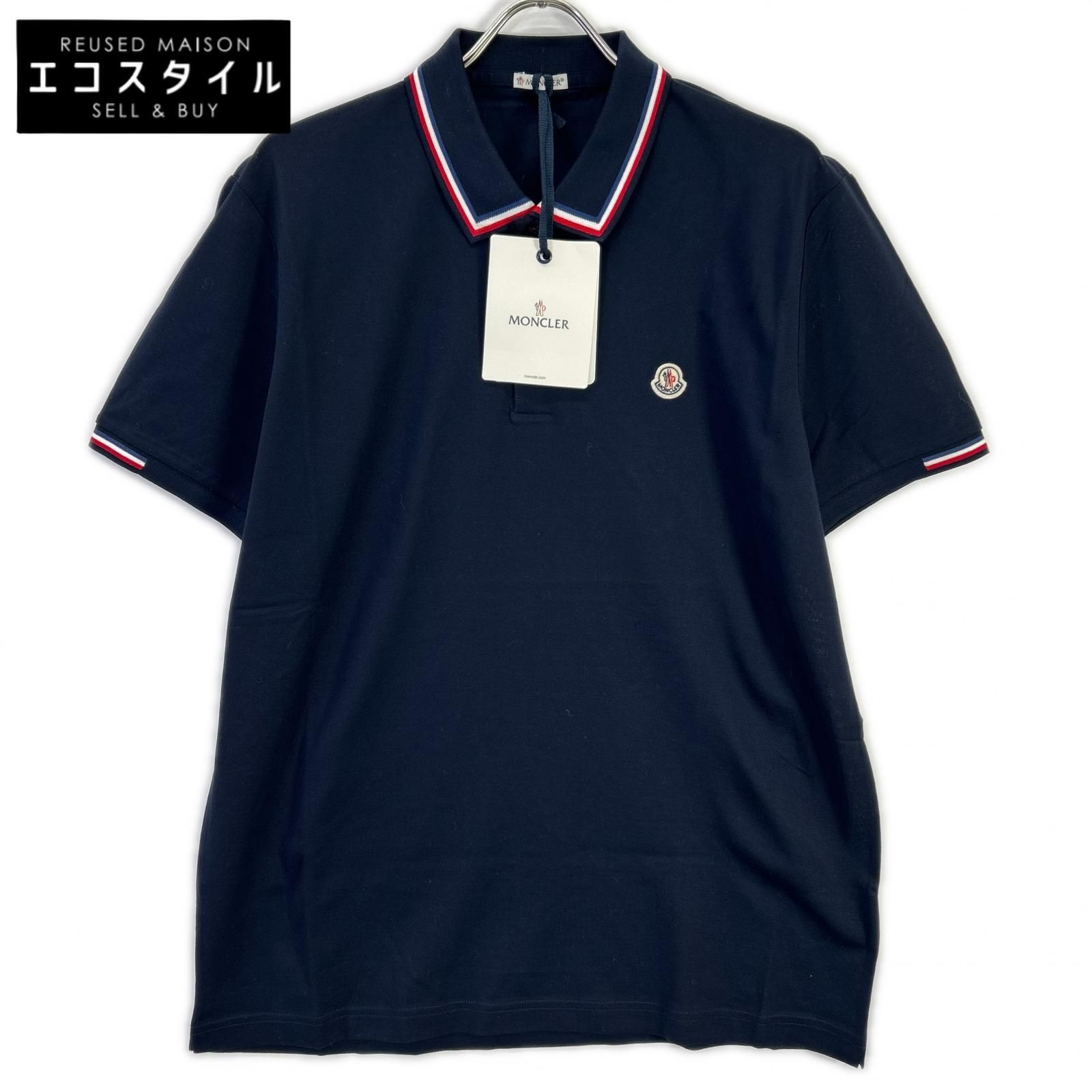 MONCLER　モンクレール　ネイビー ポロシャツ　XXL