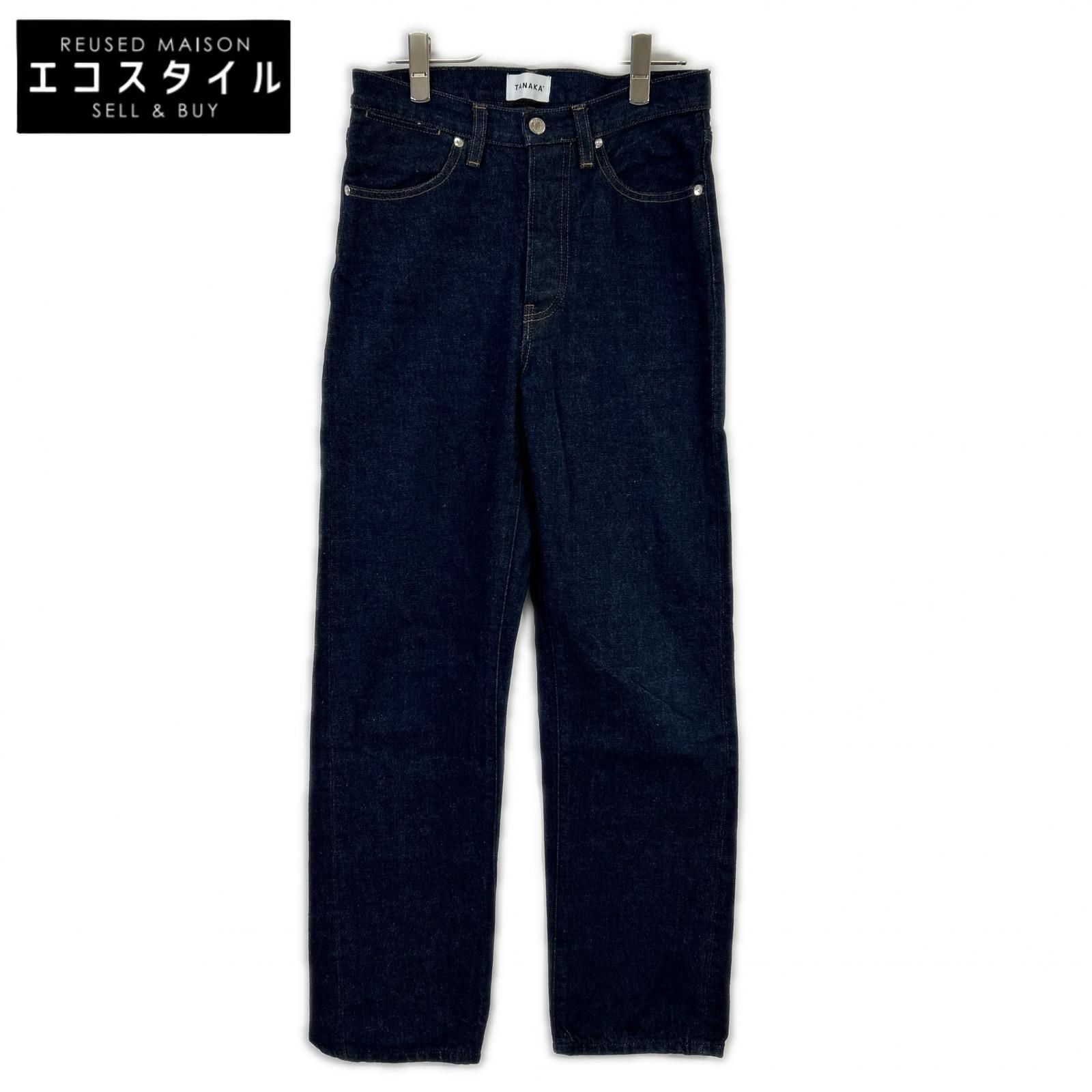 TANAKA　タナカ　ST-126 インディゴ ウォッシュド THE STRAIGHT JEAN TROUSERS デニムパンツ　26