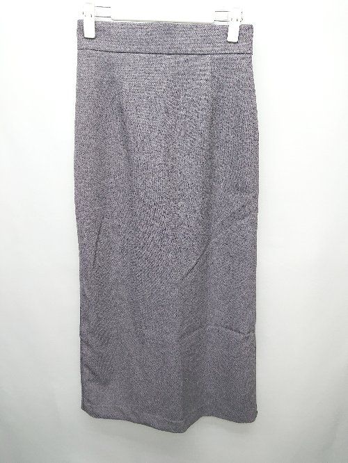 ◇ ◎ LADYMADE（レディメイド ロング丈 台形 レイヤードスカート 表記なし パープル系 レディース P 【1405290014505】