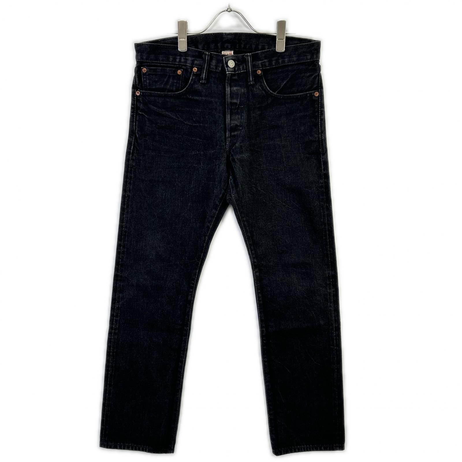 RRL ダブルアールエル ブラック USA製 スリムフィット JAPAN WOVEN 