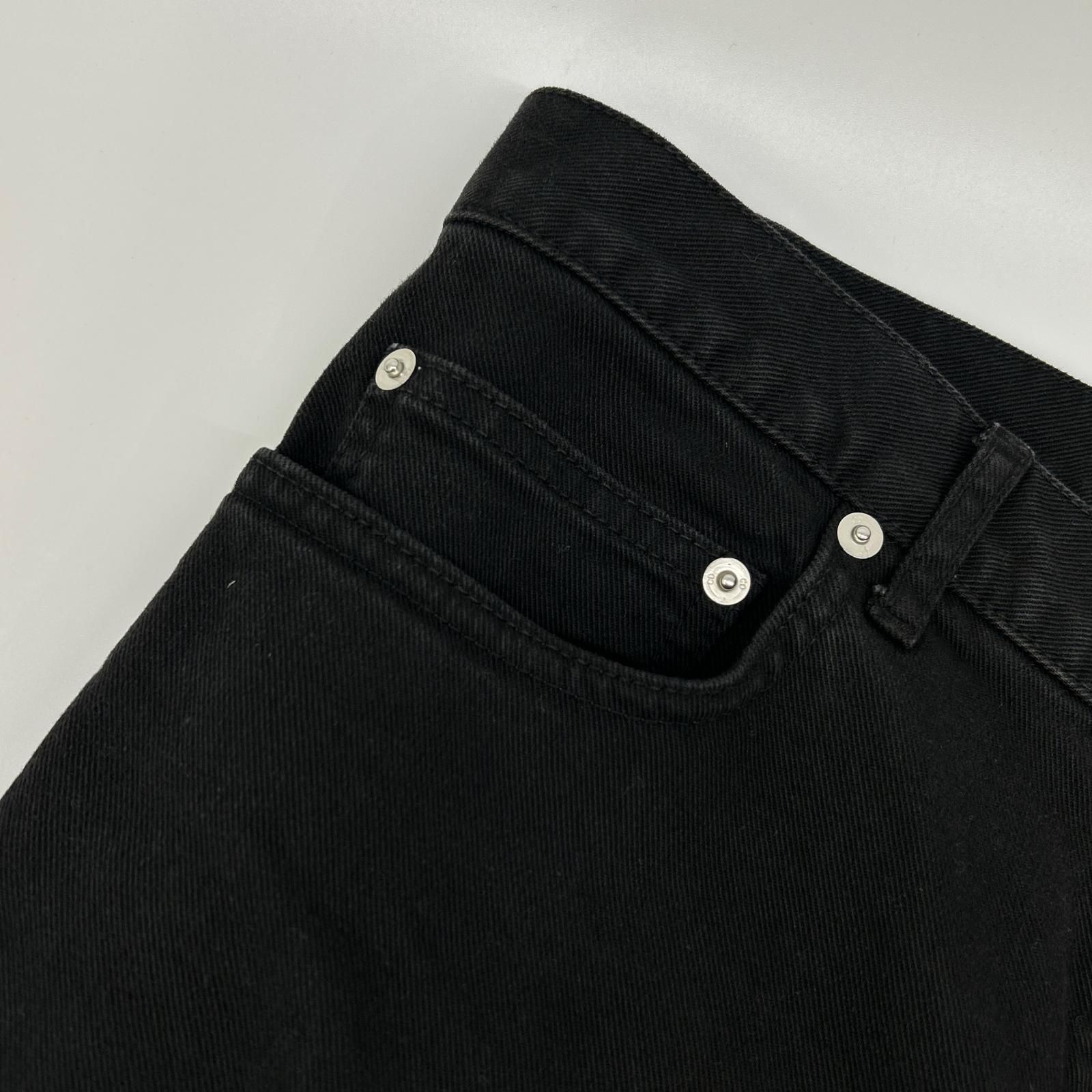 Dior HOMME ディオールオム 633D038T027X ブラック デストロイ加工 