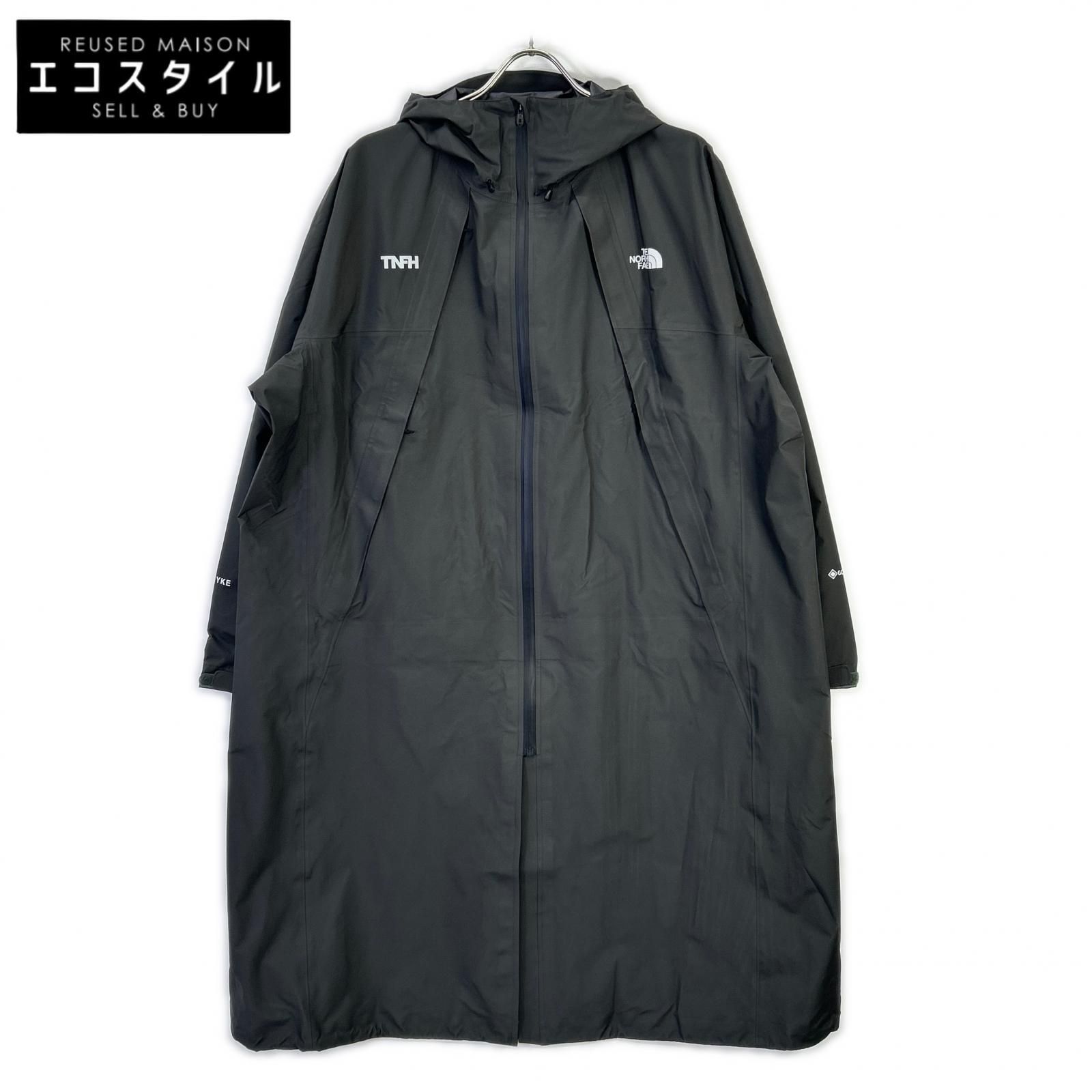 THE NORTH FACE　ノースフェイス　【×HYKE】NP242HK ダークグレー GTX Trail Long Jacket トレイル ロング ジャケット　M