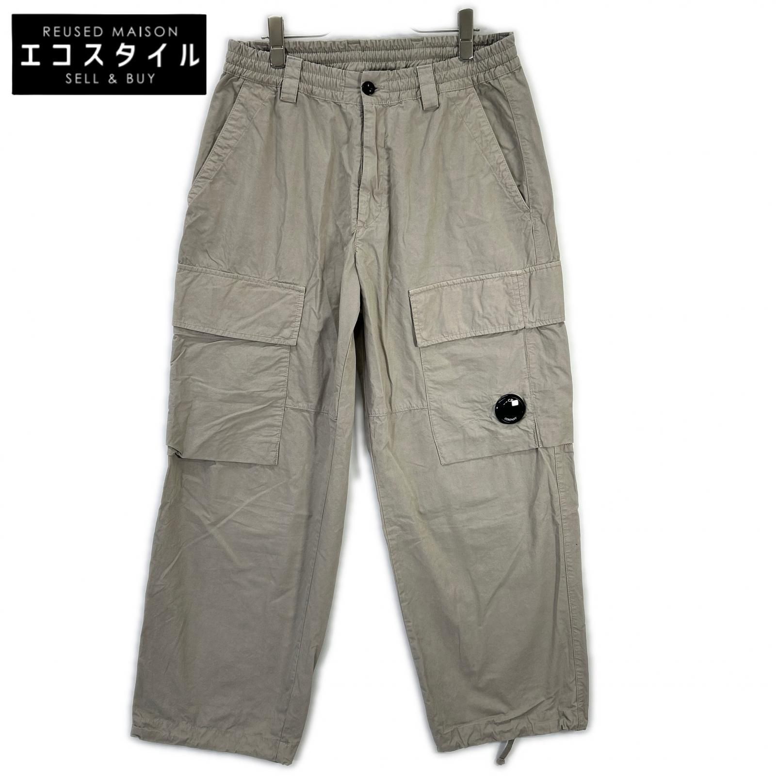C.P.COMPANY　シーピーカンパニー　19CMPA066A ベージュ CARGO PT IN MICROPEPS PEACHED