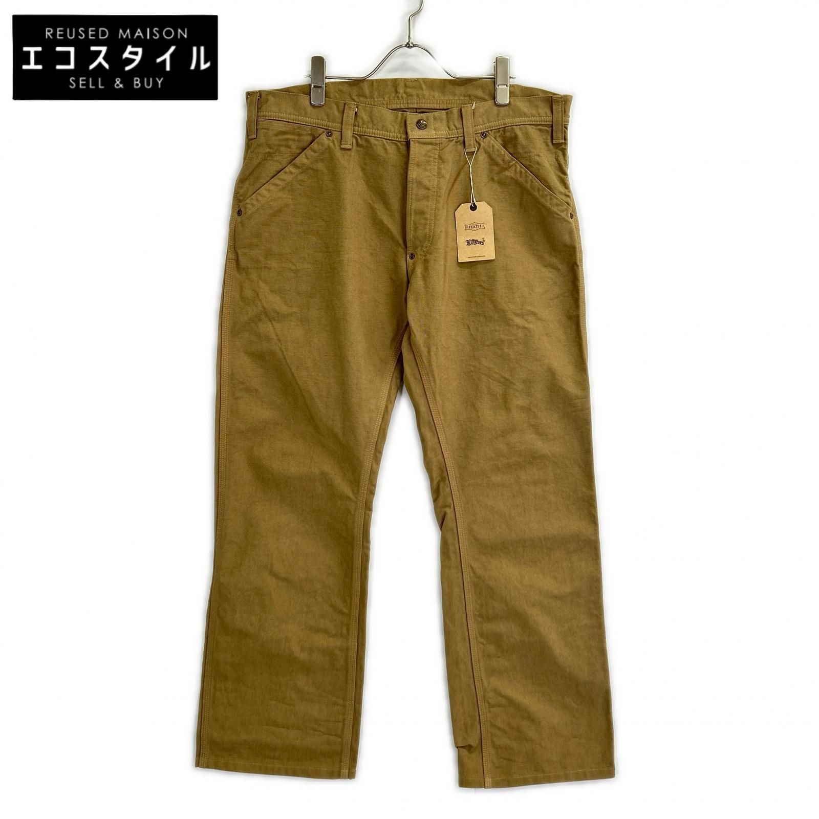 HEALTH　ヘルス　012PTS_BP カーキ DUCKPANTS デニムパンツ　34