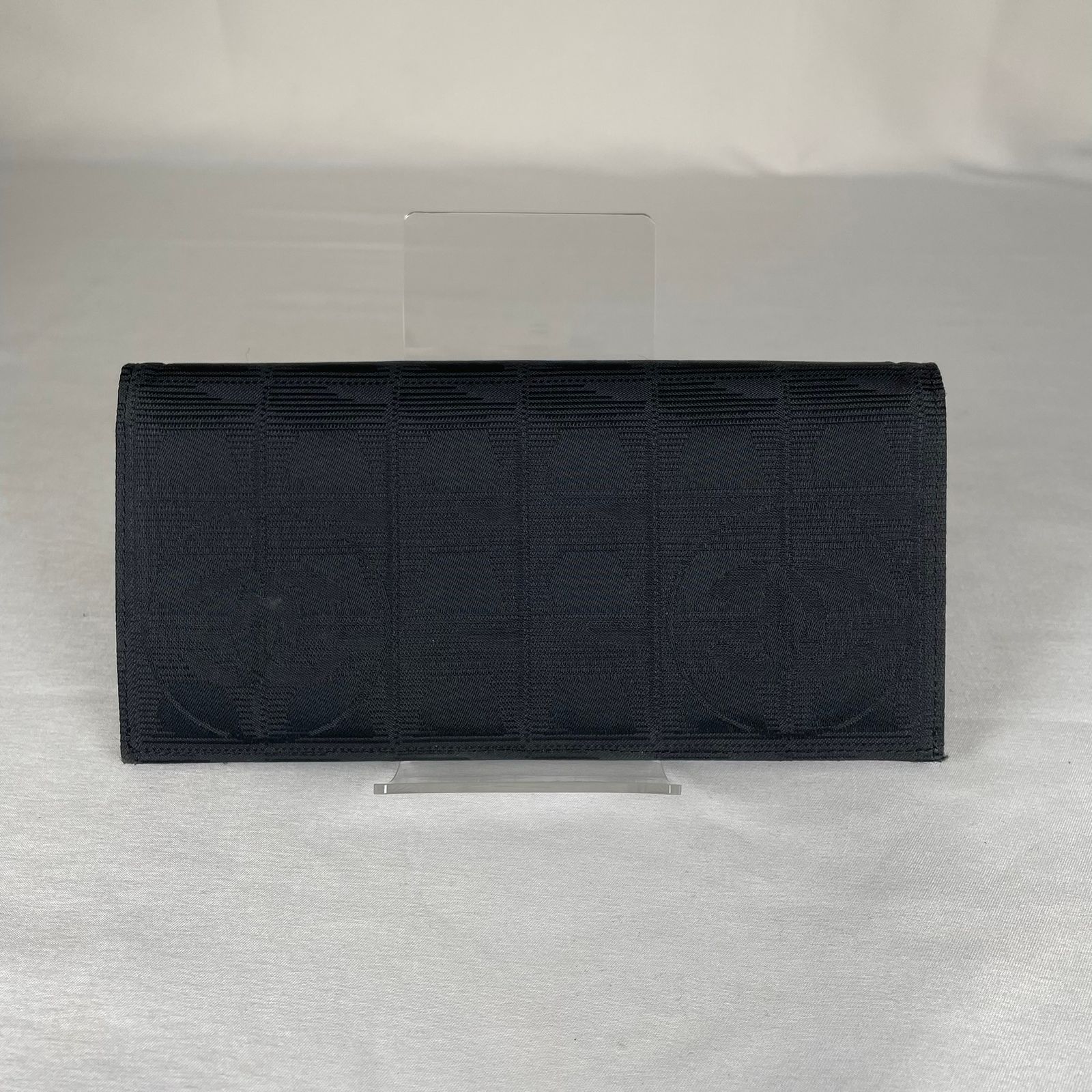 CHANEL シャネル 長財布 トラベルライン ナイロンジャガード シリアル 