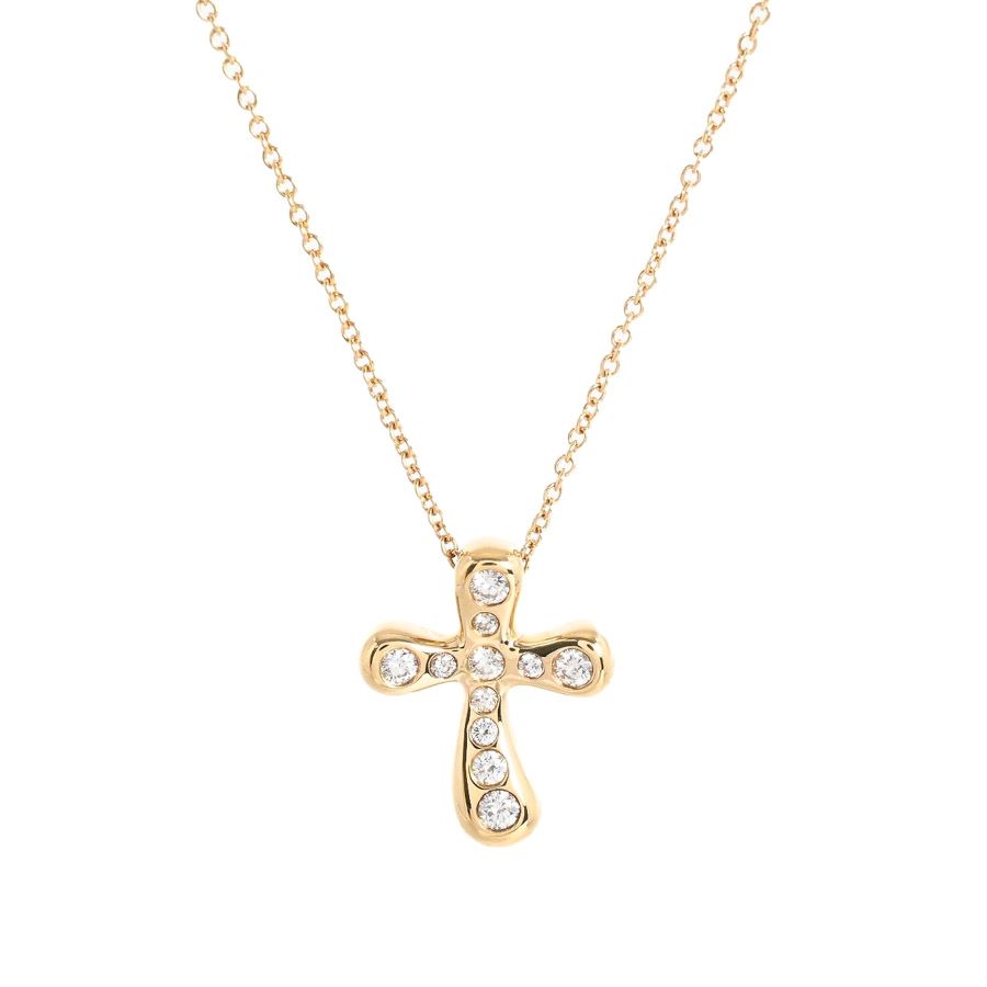TIFFANY&Co. ティファニー ネックレス ドッツクロス