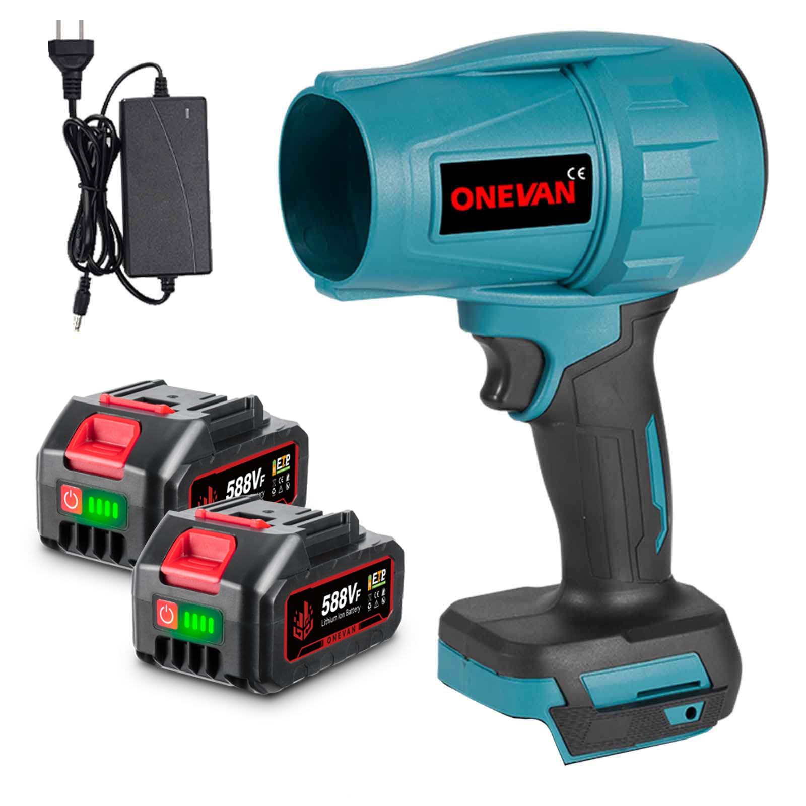 ONEVAN ブロワー エアダスター 電気エアダスター 60m/s 超強力 120000rpm ジェットドライブロワー ターボジェットファン ブロワー ジェットドライブロワー 高速回転 高耐損性 高温耐性 長持ち コードレス 機械掃除/キーボ 02f7c026