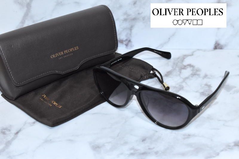 新品 OLIVER PEOPLES Paddock BK オリバーピープルズ ティアドロップ サングラス