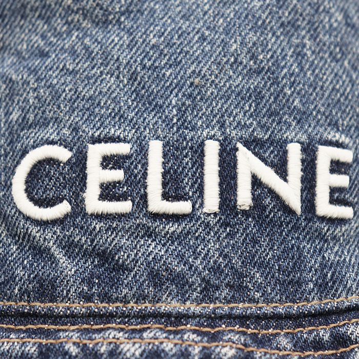 美品】CELINE セリーヌ デニム バケットハット サイズ L メンズ