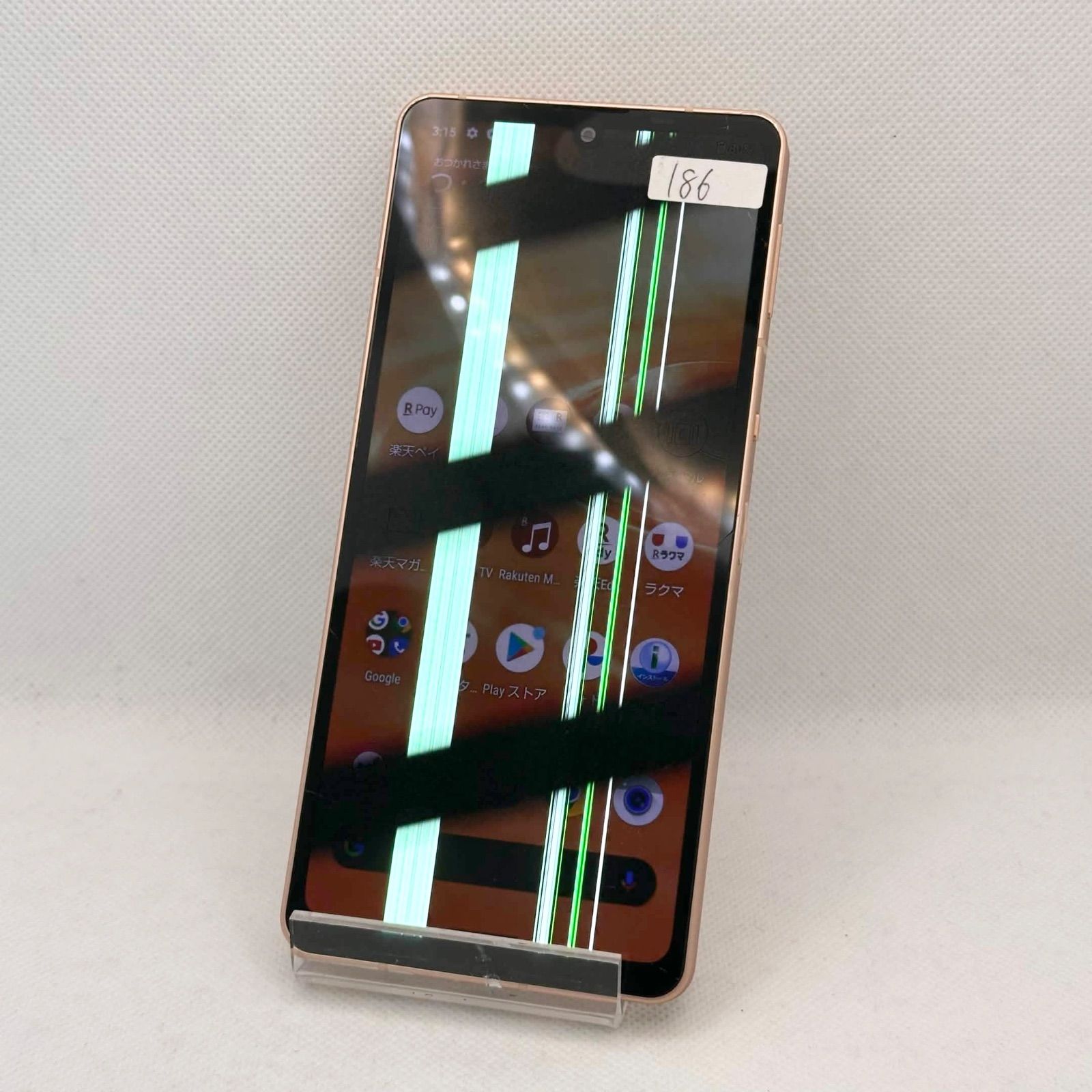 破損 ジャンク AQUOS sense6 液晶破損 - メルカリ