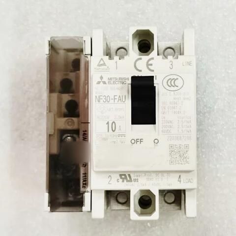 【新品 ★送料無料 】MITSUBISHI 三菱電機 NF30-FAU 2P 10A AX 用ノーヒューズ遮断器【６ヶ月保証】