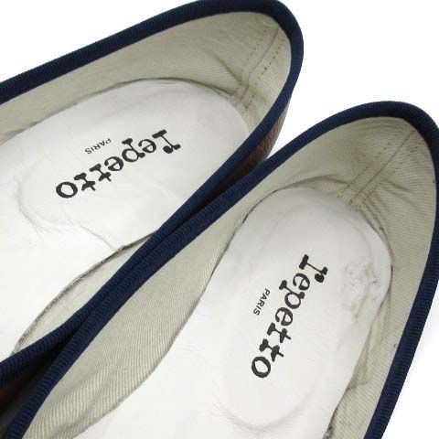 レペット Repetto フローラ Flora 2トーンコンビ レザー バレエ
