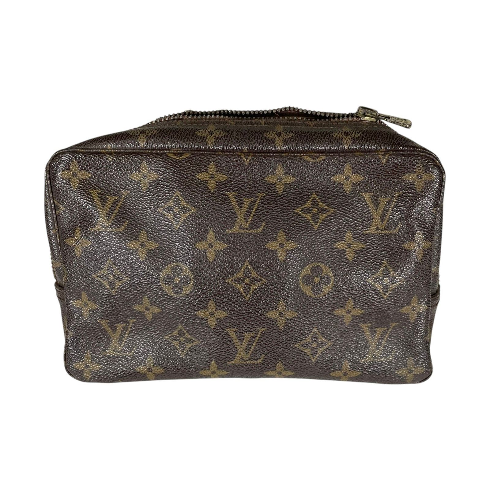 LOUIS VUITTON ルイヴィトン スクエア型ポーチ トゥルース トワレット23 モノグラム 852 M47524