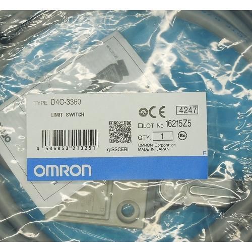 新品【 ★送料無料 】OMRON オムロン D4C-3360 リミットスイッチ【６ヶ月保証】
