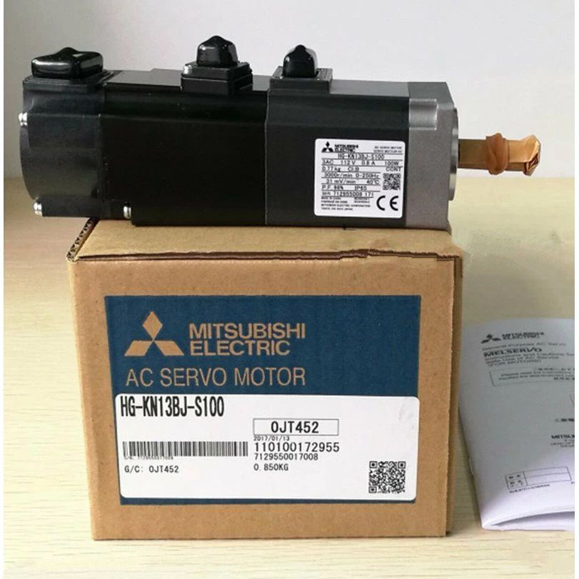 新品【 ★送料無料 】MITSUBISHI 三菱電機 HG-KN13BJ-S100 サーボモーター【６ヶ月保証】
