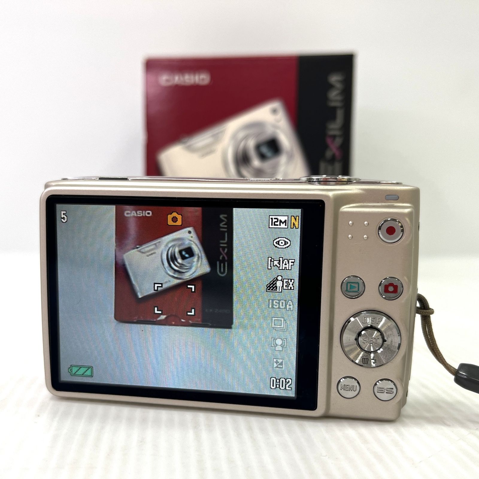 m*様 CASIO EXILIM 12.1メガピクセル コンパクトデジタルカメラ 中古品】CASIO EXILIM EX-Z450 12.1 MEGA PIXELS カシオ エクシリム