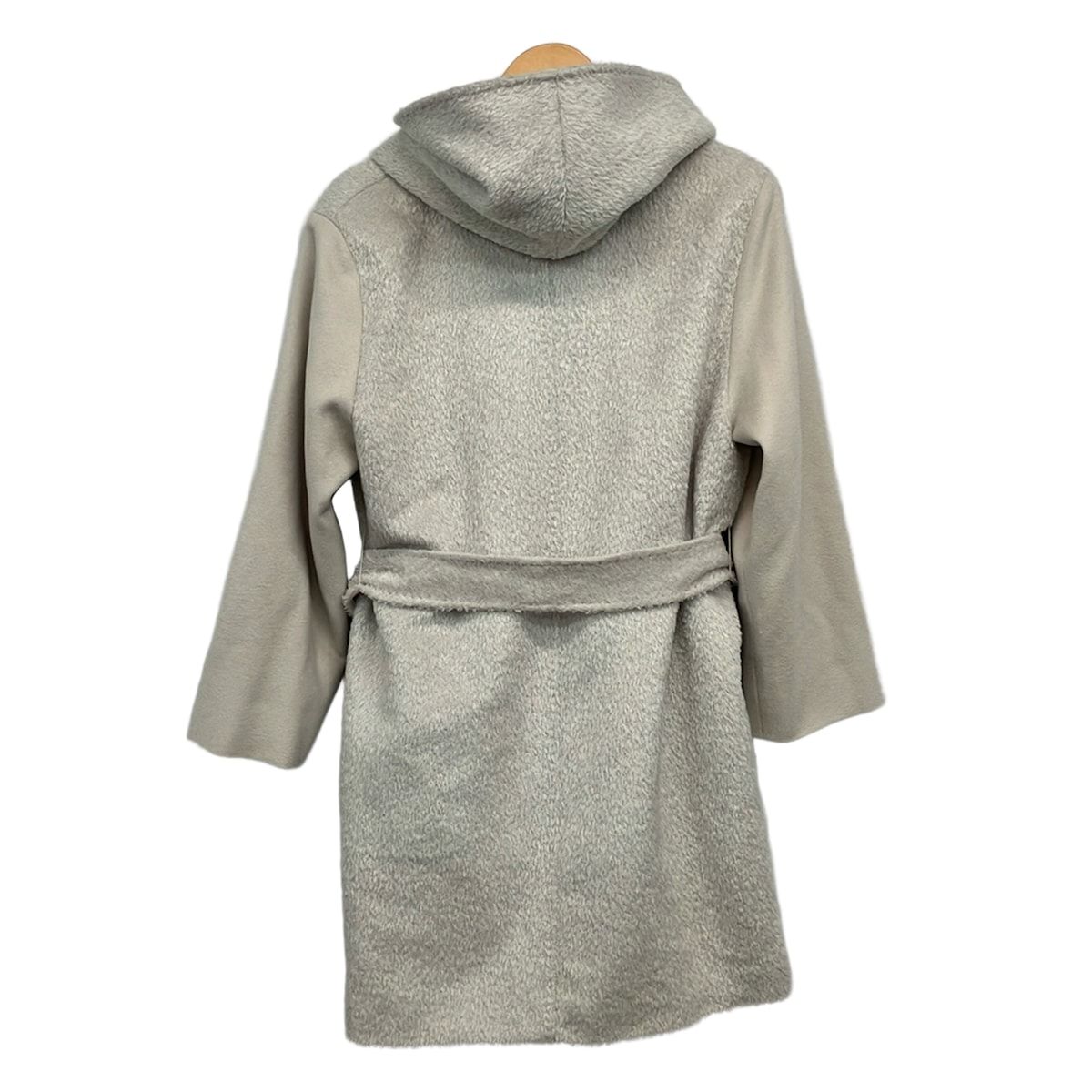 MARINA RINALDI(マリナリナルディ) コート サイズ17 XL レディース美品 - 白×ベージュ 長袖/冬