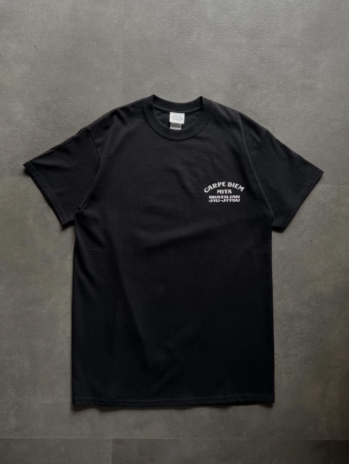 CARPE DIEM BJJ バックプリント Tシャツ ブラック M 格闘技 4,658円