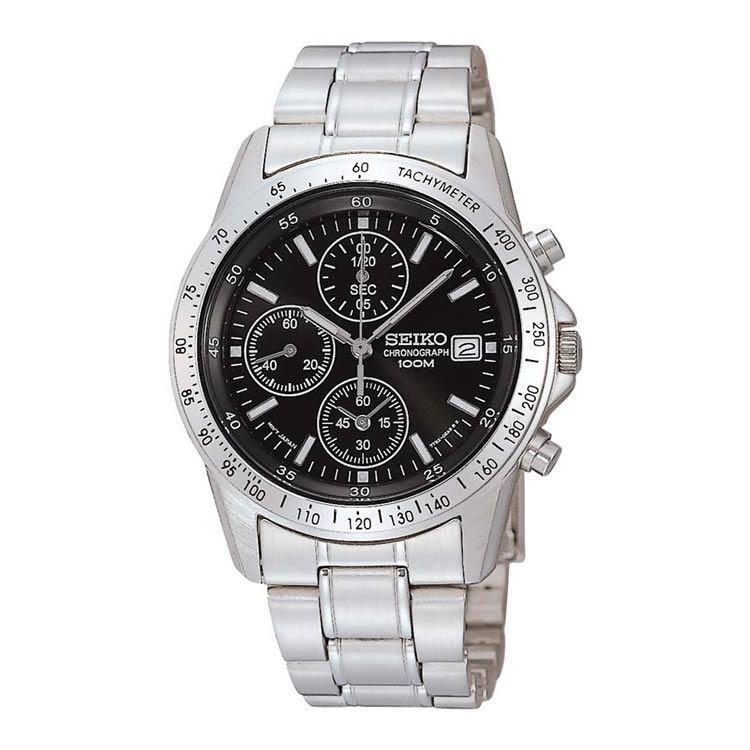 （正規逆輸入品）セイコー SEIKO 腕時計 海外モデル SND367P1(SND367PC) SZER009 メンズ 海外セイコー クオーツ ステンレスバンド 多針アナログ メーカー保証3年