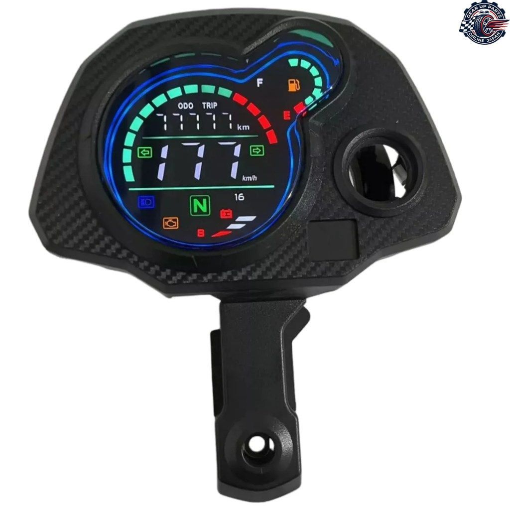 NAVI110 デジタルメーター オートバイ用タコメーター デジタルスピードメーター LCD オドメーター ホンダ NAVI 110