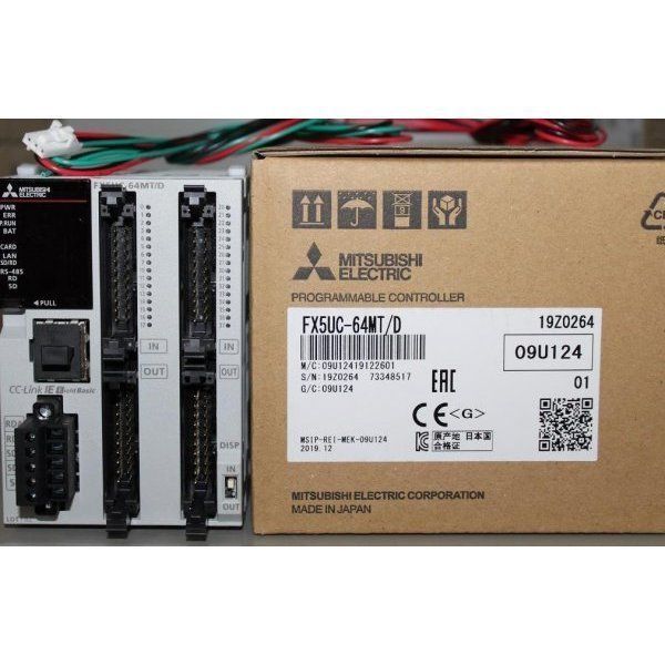 【新品★送料無料】MITSUBISHI 三菱電機 FX5UC-64MT/D【６ヶ月保証】